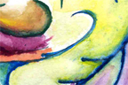 <em>Angel</em><br>Spring 2006<br>12"x18"<br><br>
						Memories of my past life flash by<br>
						All just fragments of my goodbye<br>
						Oh father, who art in heaven<br>
						Save me from this ruin<br>
						Ebbing and flowing and gone with a breeze<br>
						I have lived; now make me free<br><br><br>This is the first watercolor I've ever done, not terrific.. but at least I have an excuse.<br><br><br><br>Click <a href='http://www.andrew.cmu.edu/user/aczhang/traditional/angel.jpg' target='_blank'>here</a> to go directly to the image (best quality).